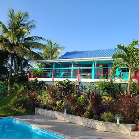 Pipirite Chantant - Maison Creole Vue Mer Сент-Роз Экстерьер фото