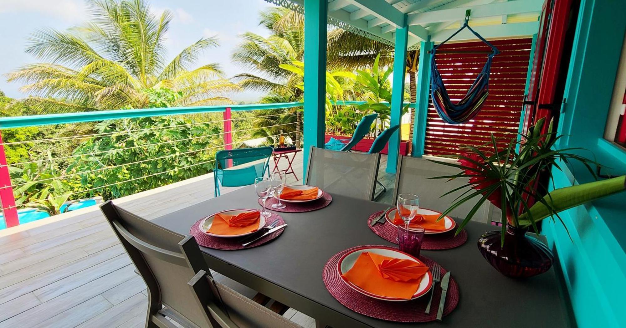 Pipirite Chantant - Maison Creole Vue Mer Сент-Роз Экстерьер фото
