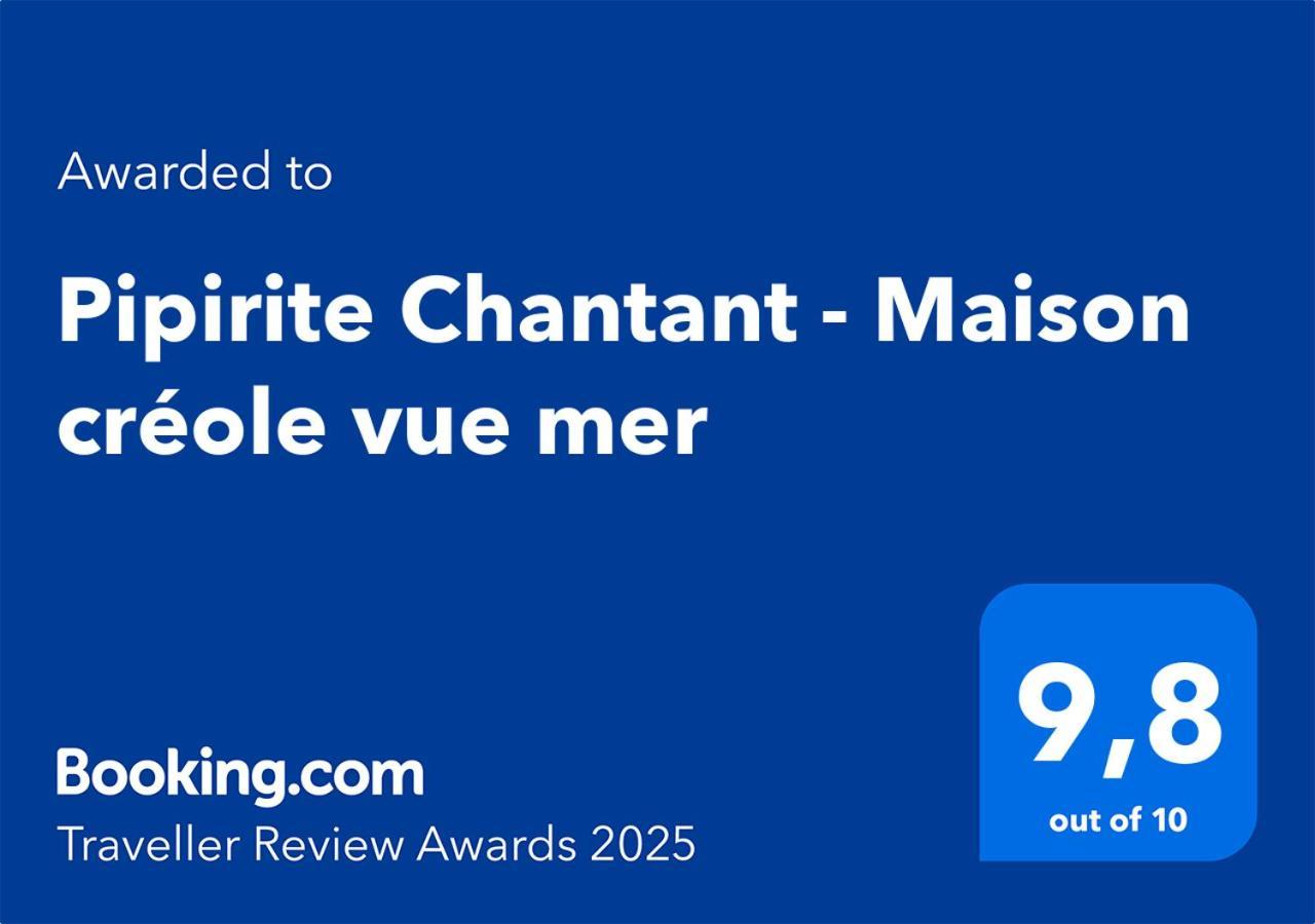 Pipirite Chantant - Maison Creole Vue Mer Сент-Роз Экстерьер фото